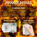 Fall Decor, Fall String Lights, 9.8FT 20LED Thanksgiving Lights