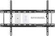 Tilt TV Mount fits 32-86 Inch TVs up to 165lbs Max VESA 600x400mm, with 10ft HDMI Cable, Universal Flat Wall Mount Bracket, fits 16-24" Studs, Ultra Low 1.3" Profile Adjusts to 15 Degree Tilt