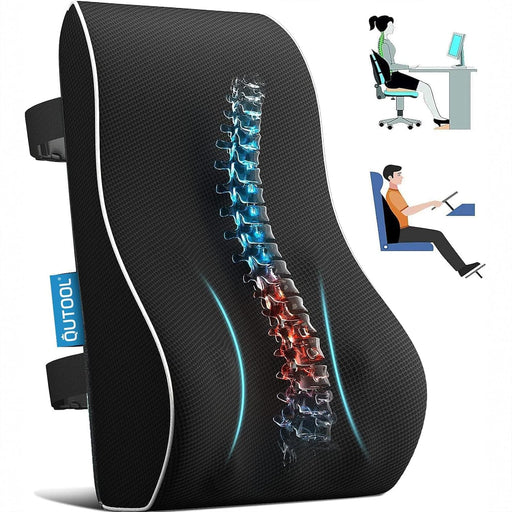 Lumbar Support Pillow for Office Chair, Office Home Essentials,Gifts for Mom,Dad, Back Support Pillow for Car, Chair Cus