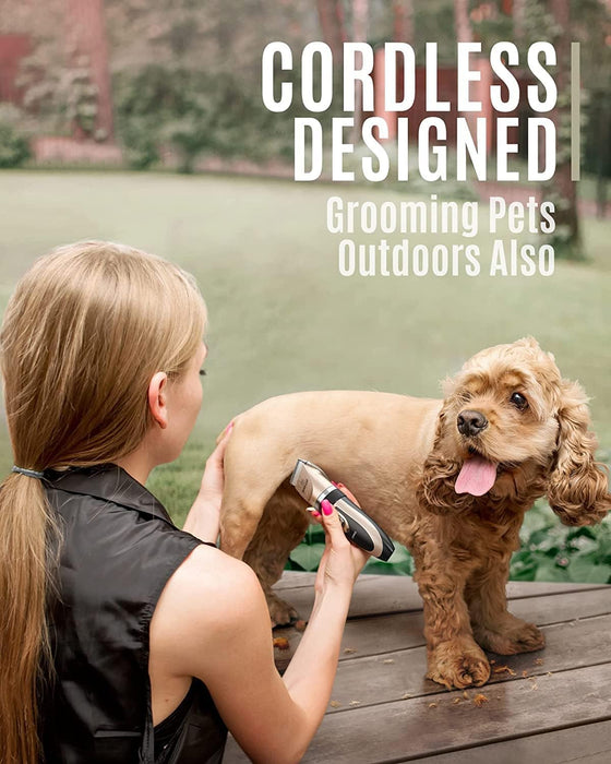 Low Noise Dog Clippers Grooming Kit for Dogs Cats Pets