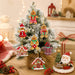 16pcs Gingerbread Man Ornaments for Christmas Tree Decorations