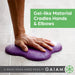 Gaiam Yoga Knee Pads Set of 2, Cushion for Knees & Elbows