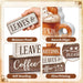 4 Pcs Fall Tiered Tray Decor, Wooden Fall Decorations for Home