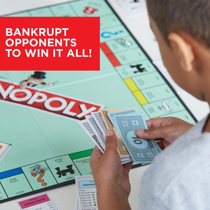 Game, Family Board Games for 2 to 6 Players & Kids Ages 8 and Up, Includes 8 Tokens (Token Vote Edition)