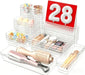 【Military Grade】 Drawer Organizer for Vanity Bathroom Makeup Desk