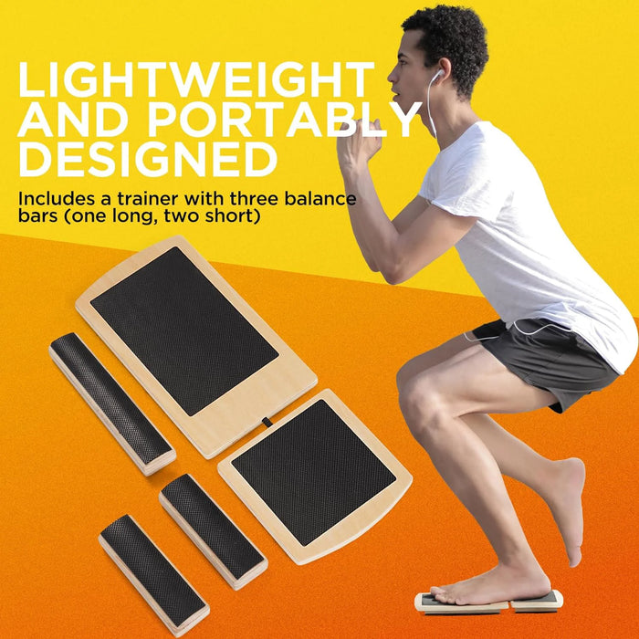 Ankle Balance Board Foot Strengthener Trainer for Pilates Balance Training Sprained Insole Stability Exercises Plantar Fasciitis