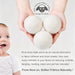 Wool Dryer Balls XL 6-Pack, 100% New Zealand Wool Handmade