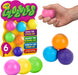 Globbles Fidget Toy (6ct), Sticky Stress Ball for Adults & Kids, Squishy Balls, Calming Sensory Gifts for Stress Relief