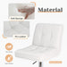 Square Cushion Bar Stool with Backrest