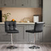 Square Cushion Bar Stool with Backrest