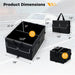 13-Gallon Non-Slip Car Trunk Organizer