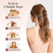 Satin Scrunchies for Women | For All Hair Types Terracotta, 6pcs