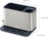 Joseph Joseph Surface Stainless Steel Caddy Sink Area Organizer and Sponge Holder, Gray