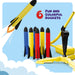 Rocket Launcher for Kids - Outdoor Toys for Kids Ages 4-8 Years - Kids Gift