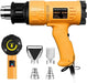 1800W Heat Gun Variable Temp 122℉-1202℉ for Crafts, Shrink Wrap