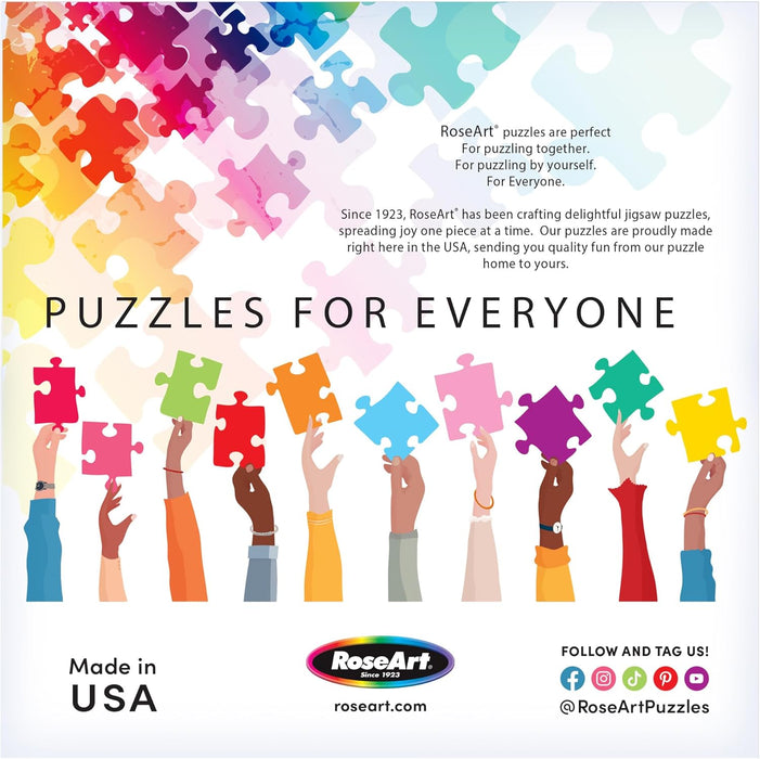 - Catopia - Americat - 500 Piece Jigsaw Puzzle for Adults
