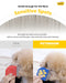 Professional Eye Comb for Pets, Stainless Steel Tear Stain Remover