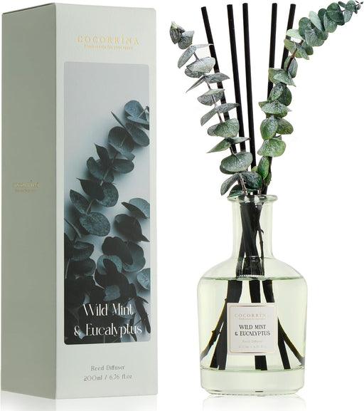 Wild Mint & Eucalyptus Reed Diffuser, 6.76 oz