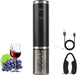 Electric Wine Opener, Rechargeable Electric Wine Bottle Opener with Foil Cutter, Type-C Charging, One-Touch Operation for Home and Party Use