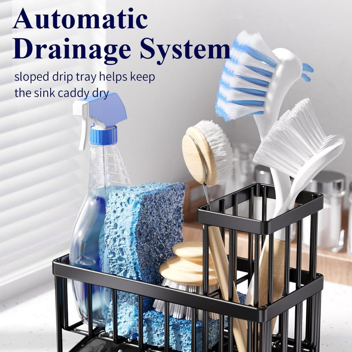Kitchen Sink Sponge and Soap Organizer