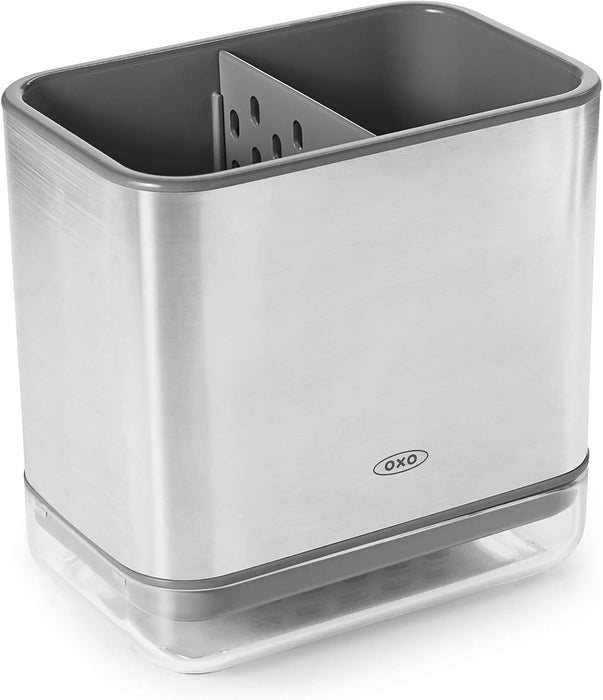 OXO Good Grips Stainless Steel Sink Organizer Caddy & Sponge Holder