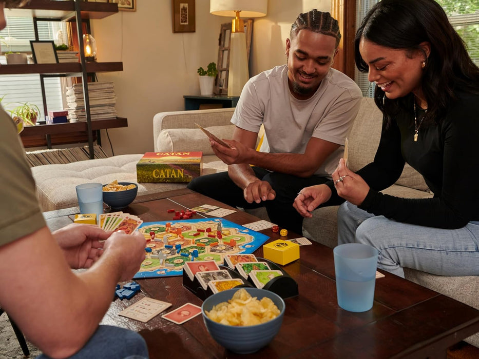 Board Game (6th Edition) Trade, Build & Settle in the Classic Strategy Game for Family, Kids & Adults, Ages 10+, 3-4 Pla