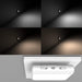 Plug-in Led Night Light with Auto Dusk to Dawn Sensor,Adjustable Brightness and Color, Warm White,Cool White Lights for Bathroom,Hallway,Bedroom, Kids Room, Kitchen, Stairway, 6 Pack