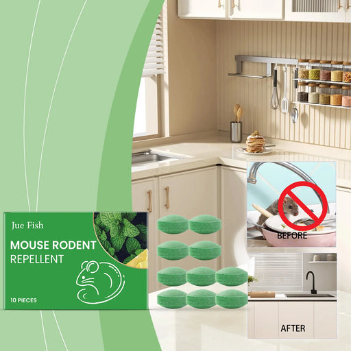 Rodent Repellent Indoor and Outdoor Gentle Rodent Repellent Convenient Rodent Repellent Pills to Keep Mice Away