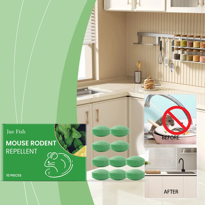 Rodent Repellent Indoor and Outdoor Gentle Rodent Repellent Convenient Rodent Repellent Pills to Keep Mice Away