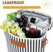 2 Bottle Insulated Wine Tote Carrier Bag