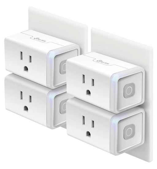 Plug HS103P4, Smart Wi-Fi Outlet, Touch Actuator, Works with Alexa, Echo, Google Home, No Hub Required, 15 Amp, UL Certi