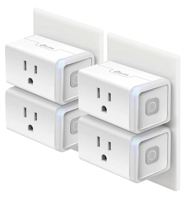 Plug HS103P4, Smart Wi-Fi Outlet, Touch Actuator, Works with Alexa, Echo, Google Home, No Hub Required, 15 Amp, UL Certi