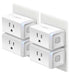 Plug HS103P4, Smart Wi-Fi Outlet, Touch Actuator, Works with Alexa, Echo, Google Home, No Hub Required, 15 Amp, UL Certi