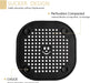 2 Pack Drain Hair Catcher Silicone Bathroom Accessories Shower Drain Protector Sink Drain Strainer Hair Stopper for Show