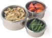 U-Konserve Stainless Steel Round Nesting Containers Trio Set of 3