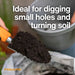 Fiskars Ergo Garden Trowel, Heavy Duty Hand Tool for Digging and Planting