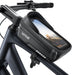 Bike Frame Bag Waterproof - [1s Release] Bike Phone Mount Holder