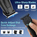 Manscape Men Body Beard Trimmer Waterproof Groin Ball Hair Groom Kit