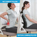 Lumbar Support Pillow for Office Chair, Office Home Essentials,Gifts for Mom,Dad, Back Support Pillow for Car, Chair Cus