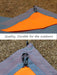 Pocket Picnic Blanket, Compact Lightweight Tarp for Camping