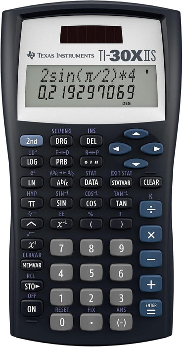 TI-30XIIS Scientific Calculator Texas Instruments, Black