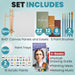 Painting Game Kit for Couples - Sip and Paint Date Night Set for Adults