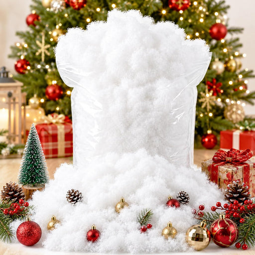 Christmas Decoration Fake Snow, Artificial White Clouds for Christmas Tree