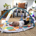 4-in-1 Kickin' Tunes Music and Language Play Gym and Piano Tummy Time Activity Mat
