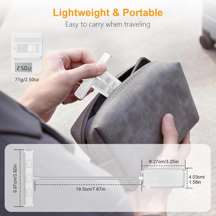19 LED Rechargeable Book Light for Reading in Bed