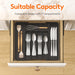 Expandable Silverware Drawer Organizer, Kitchen Utensil Tray