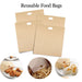 5Pcs/Set Reusable Toaster Bag Non Stick Bread Bag Sandwich Bags Fiberglass Toast Microwave Heating Pastry Tools