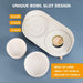Elevated Ceramic Dog Bowl Set - Double Dog Feeding Bowls with Stand Splash Proof - Raised Dishes for Food and Water - Id