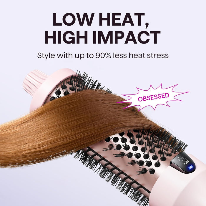 Thermal Brush Blowout Boost 1.5″ Heat Round Brush for Blowout Look