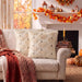 Fall Pillow Covers Pumpkin Fall Decor 18x18 Set of 2 Beige